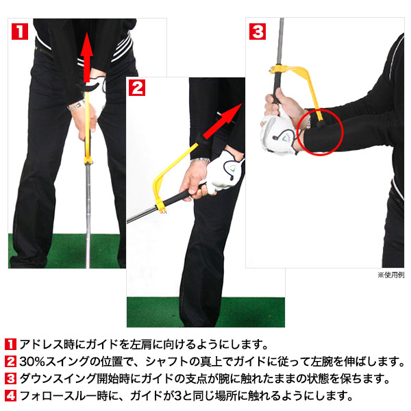 保護カバー付きスイング用ガイド
