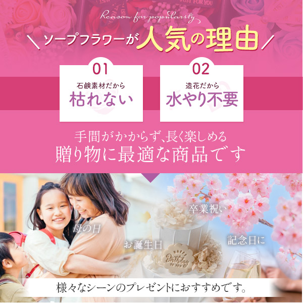 ソープフラワーバルーン
