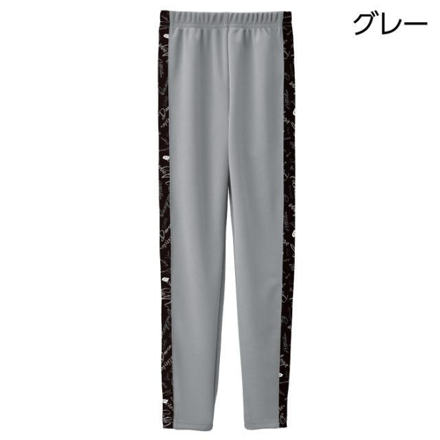 eclaT style ロゴデザインパンツ10分丈