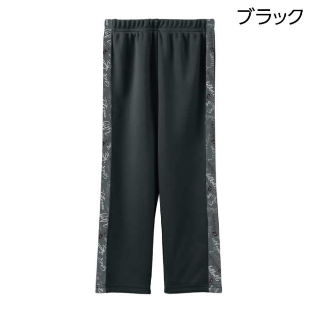 eclaT style ロゴデザインパンツ7分丈