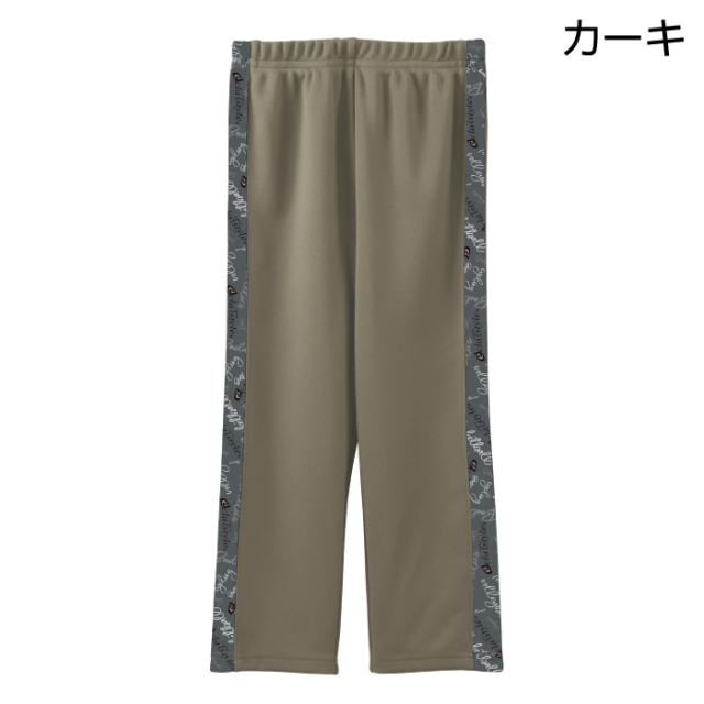eclaT style ロゴデザインパンツ7分丈