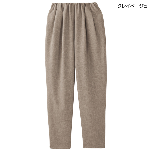 eclaT style(R)　キレイ見せタックパンツ