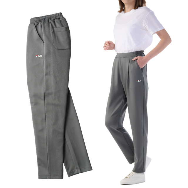 〈FILA〉タックテーパードパンツ