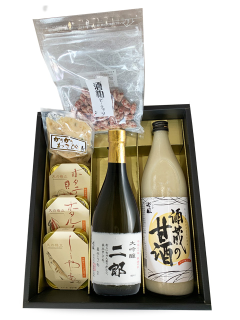 敬老の日　大吟醸・甘酒・おつまみセット