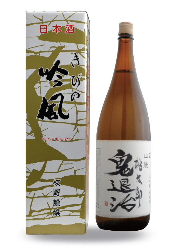 桃太郎鬼退治1800ｍｌ　カートン　板野酒造場