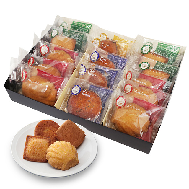 銀装　焼菓子《パピヨン・ドール》 17個詰合せ　D30