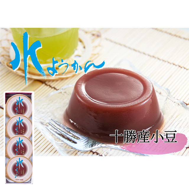 水羊羹 銀装 水ようかん 4個入 Z12