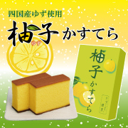 銀装　撰菓 柚子かすてら ハーフ