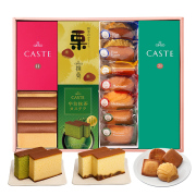 【法人・団体様向けギフト】銀装　カステラ《青箱》《赤箱》《抹茶》《栗》・焼菓子詰合せ　KM栗D545
