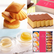 銀装　カステ11《赤箱》・焼菓子・フルーツゼリー詰合せ　ADF38