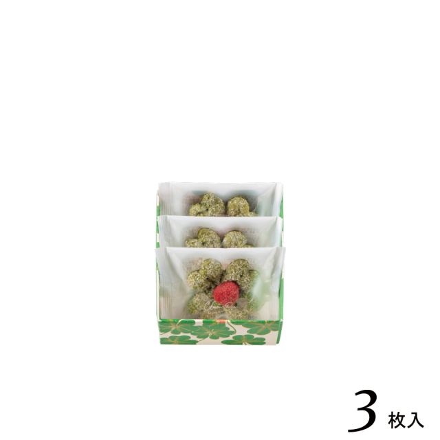 詰め放題開催中☆クローバー　a⑥点 クローバーパイ いちご 3枚入 [西洋菓子鹿鳴館]