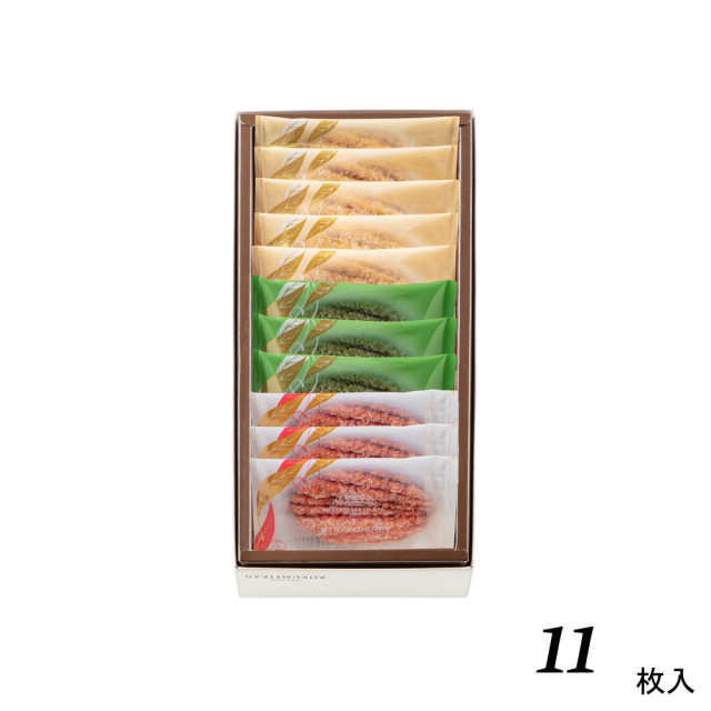 リーフパイコレクション 11枚入[西洋菓子鹿鳴館]
