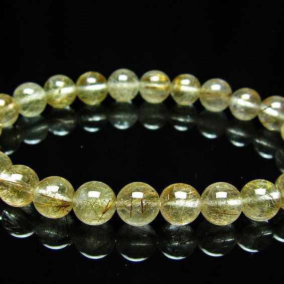 プラチナルチルブレスレット8mm[L4-1014]