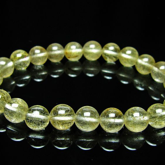 プラチナルチルブレスレット8mm[L4-1048]
