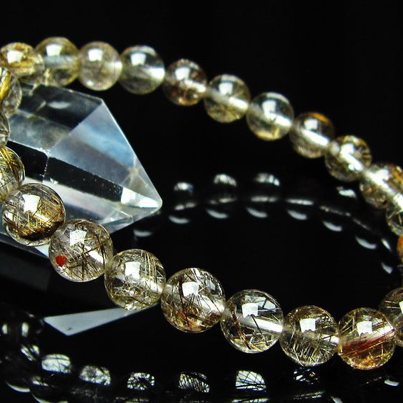 プラチナルチルブレスレット7mm[L4-912]