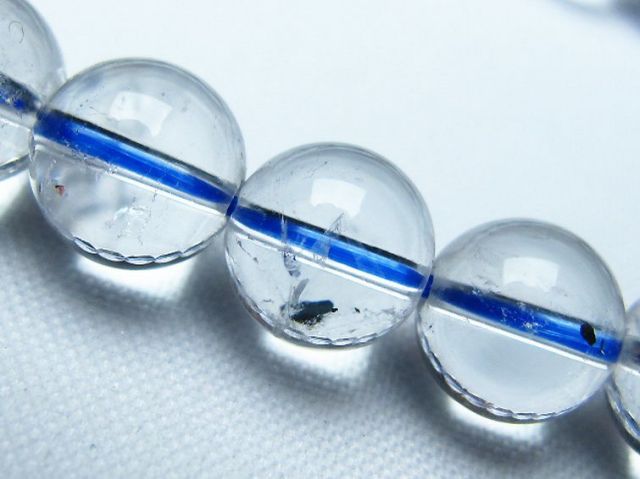 パワーストーン 天然石 ブルーストロベリークォーツ水晶