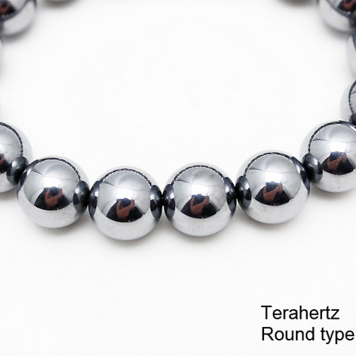 高純度 テラヘルツブレスレット ラウンド12mm 《rv》 [T10-948]