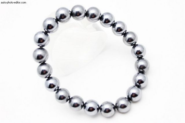 パワーストーン 天然石 テラヘルツ鉱石 ブレスレット ラウンド 10mm