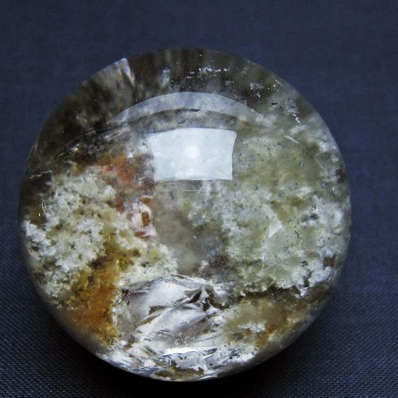 ガーデン水晶丸玉 42mm [T100-4761]