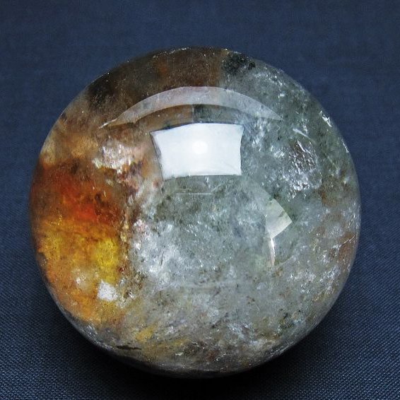 ガーデン水晶丸玉 55mm [T100-4774]