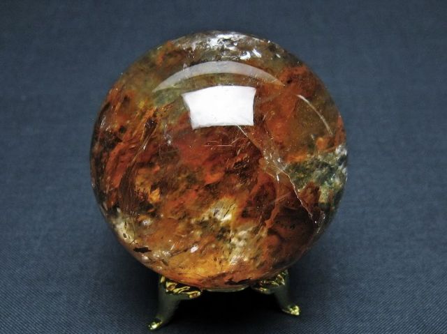 天然石 ピーターサイト 02 原石 水晶 結晶 丸玉 ポイント パワーストーン ブルーピーターサイトスフィア 48mm テンペストストーン 丸玉