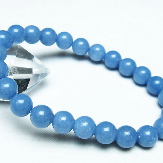 エンジェライト 天使の石 ブレスレット 8mm [T104-3294]