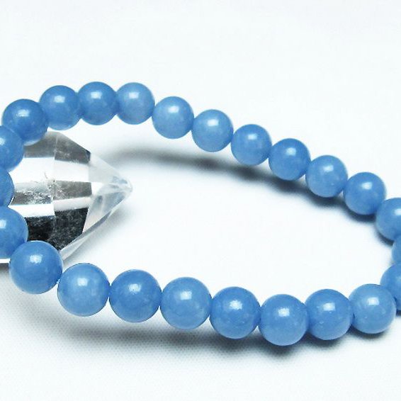 エンジェライト 天使の石 ブレスレット 8mm [T104-3307]