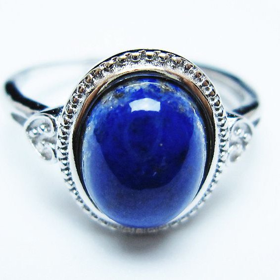 ラピスラズリ指輪(17号) [t109-3320]