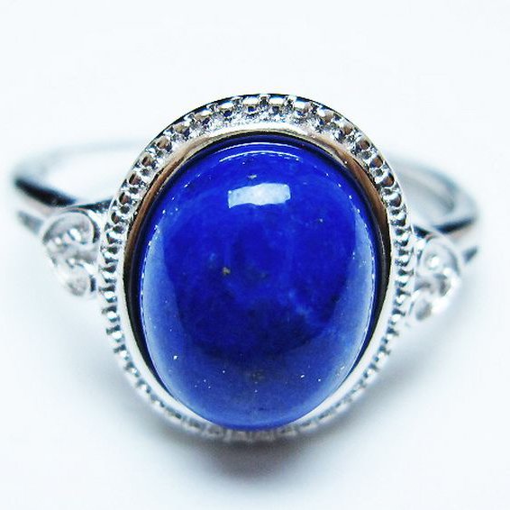 ラピスラズリ指輪(17号) [t109-3340]