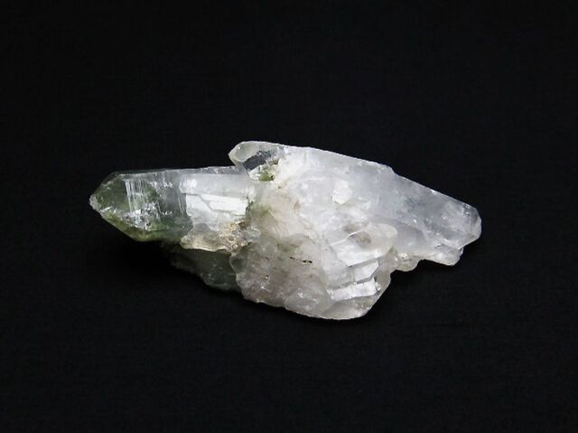 グリーンファントムクォーツ クラスター アメリカ産[T126-7618]