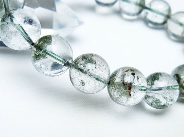 グリーンファントムブレスレット 12mm [T13-10316]