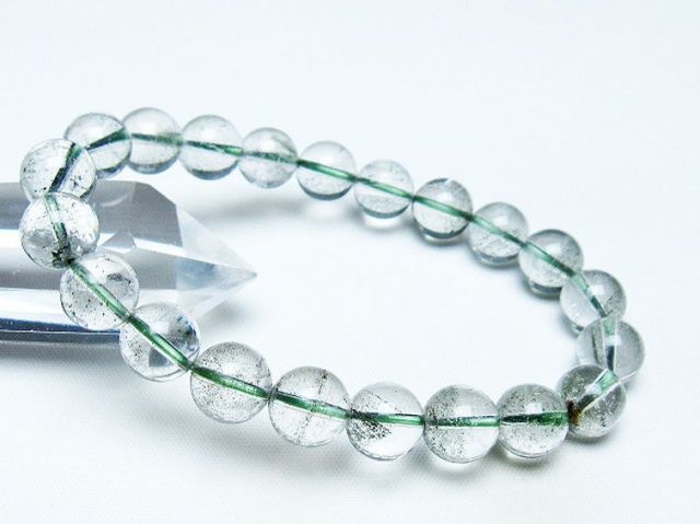 グリーンファントムブレスレット 10mm [T13-10324]