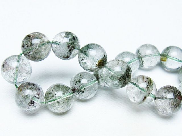 グリーンファントムブレスレット 14mm [T13-10343]