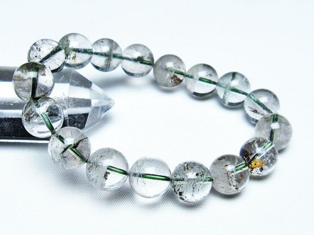 グリーンファントムブレスレット 12mm [T13-9676]