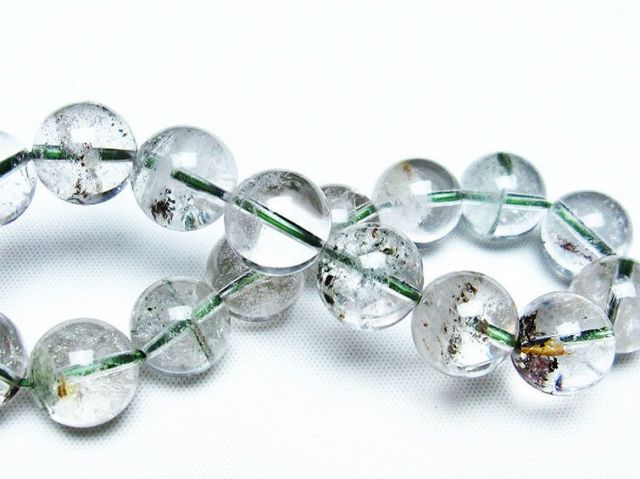 グリーンファントムブレスレット 12mm [T13-9676]