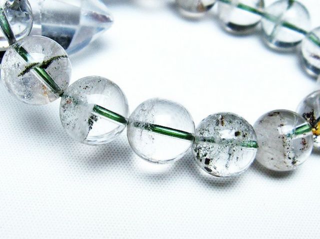 グリーンファントムブレスレット 12mm [T13-9676]