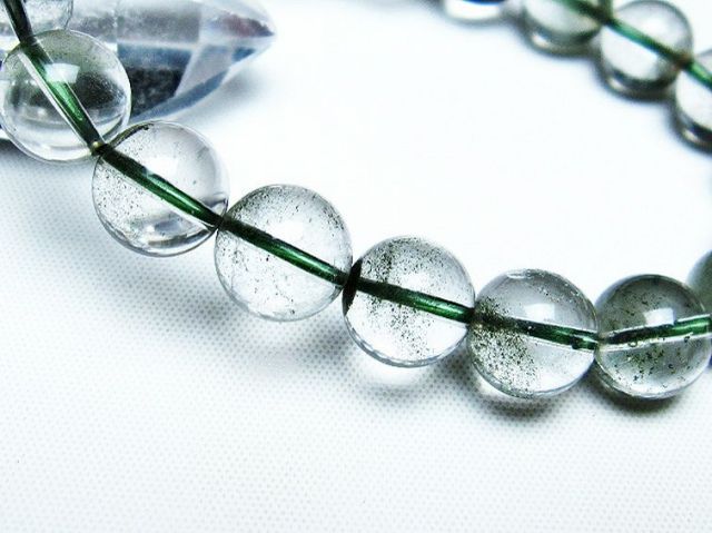 グリーンファントムブレスレット 10mm [T13-9715]