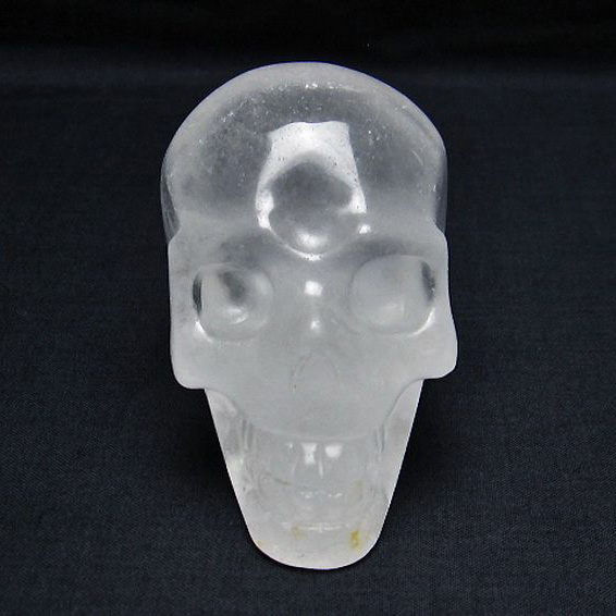 ヒマラヤ水晶ドクロ[T130-2154]