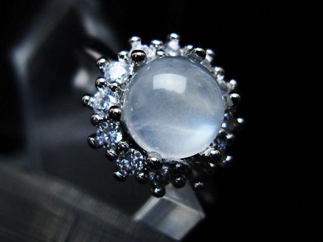 ムーンストーン指輪(15号)[T135-7402]