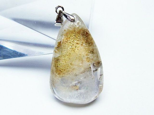 天然石 パワーストーン 57629 15mm～16mm ガーデン 水晶 クォーツ  