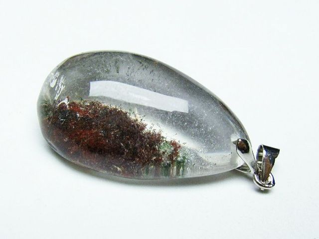 ガーデン水晶ペンダント[T136-4024]