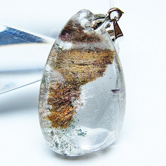 ガーデン水晶ペンダント [t136-4597]