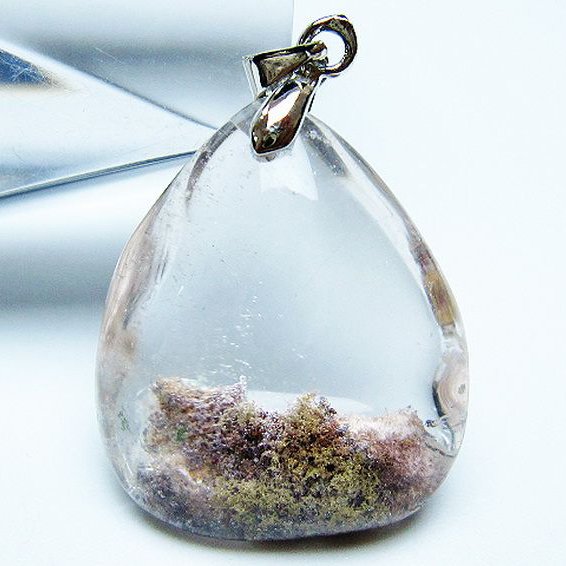 ガーデン水晶ペンダント [t136-4617]