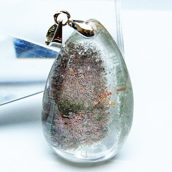 ガーデン水晶ペンダント [t136-4627]