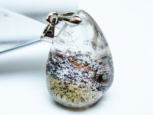 ガーデン水晶ペンダント [t136-4636]