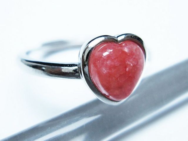 美品☆Bijumam ハートのインカローズのコネクトリング☆ 美品☆Bijumam ハートのインカローズのコネクトリング☆ 美品