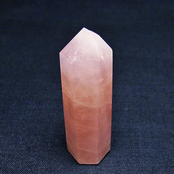 六角柱 ローズクォーツ