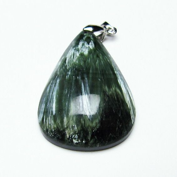 セラフィナイトペンダント[T14-3269]