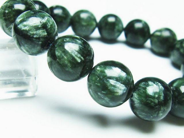 パワーストーン 天然石 セラフィナイトブレスレット 13mm [T14-3460]3枚目
