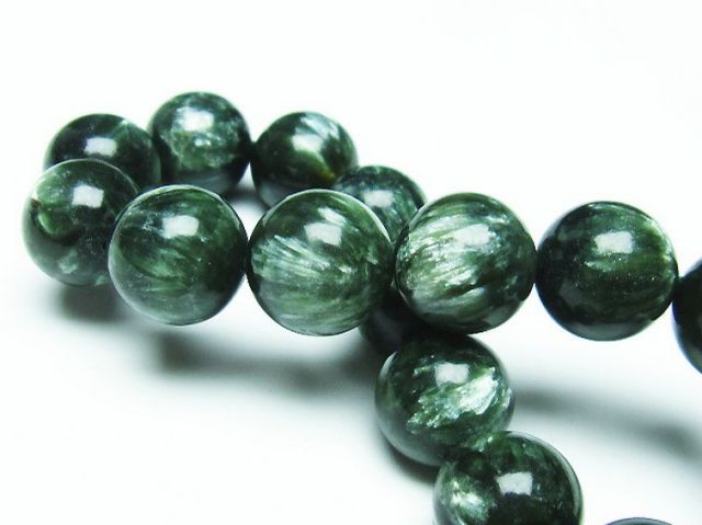 セラフィナイトブレスレット 14mm [T14-3501]